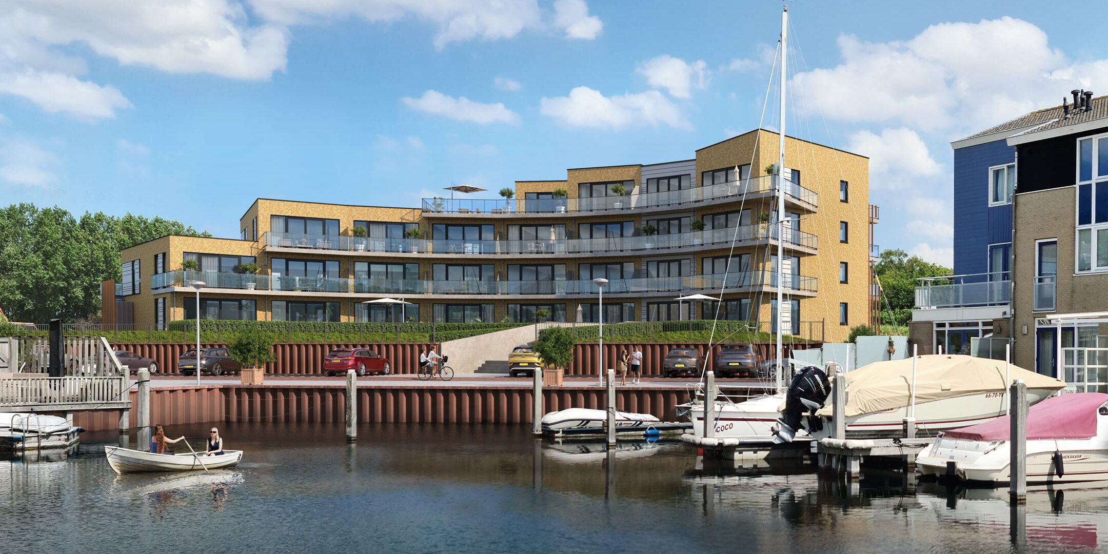 Start bouw Kortgene Havenzicht koopappartementenppartementen Kortgene koopappartement energiezuinig