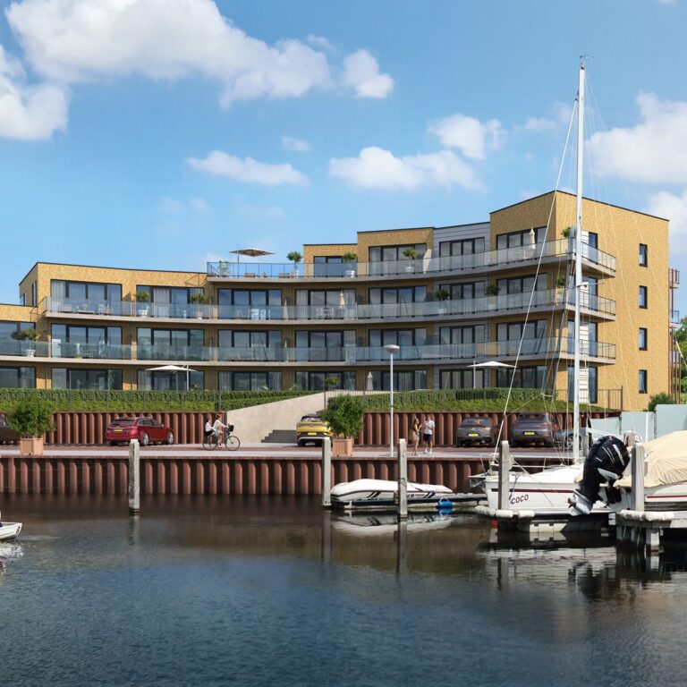 Start bouw Kortgene Havenzicht koopappartementenppartementen Kortgene koopappartement energiezuinig