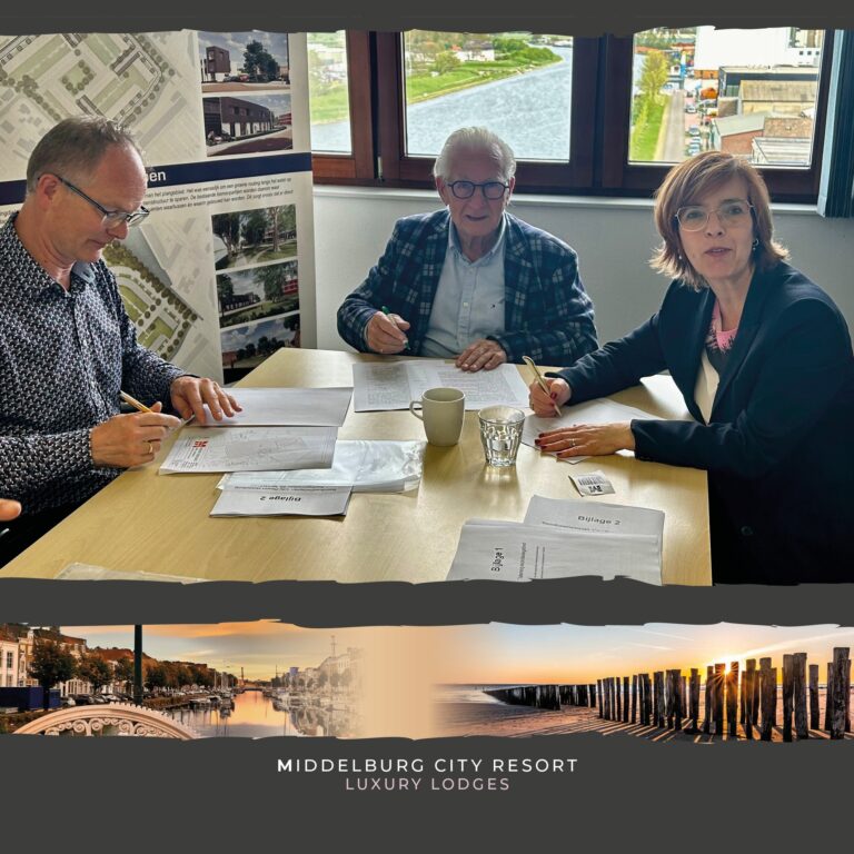 Middelburg City Resort tekenen anterieure overeenkomst gemeente Middelburg